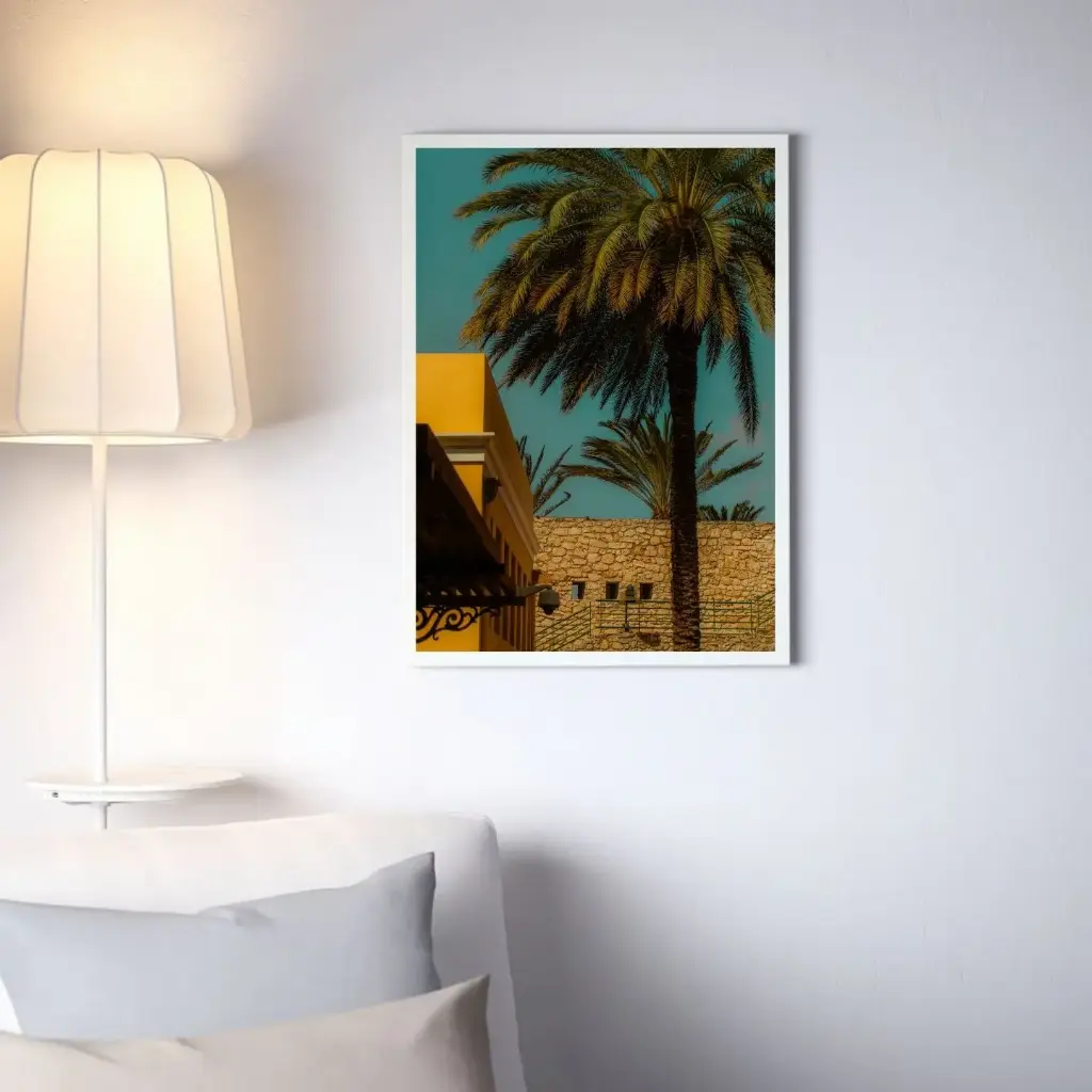 Palm boom scene portet - 50/70cm
