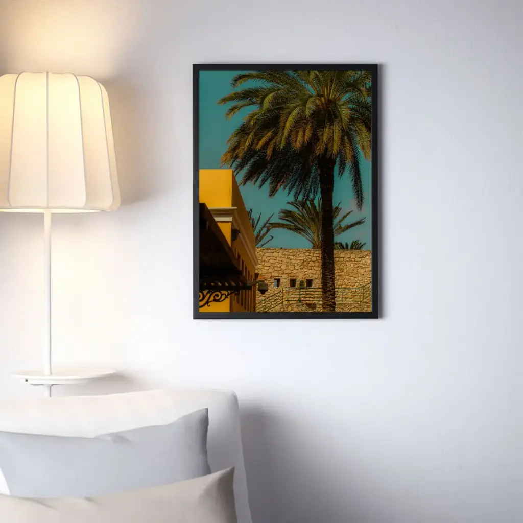 Palm boom scene portet - 50/70cm