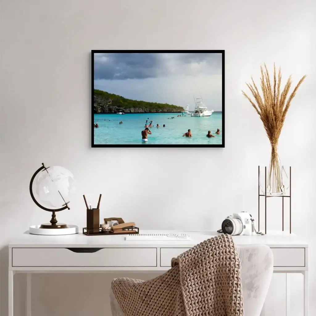 Tropisch Strand Curaçao - 50/70cm